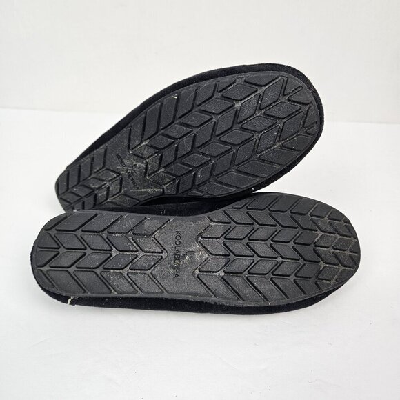 Koolaburra by UGG Youth Riley Shimmer Moccasin Slipper Black 1116742 2 - Picture 9 of 10